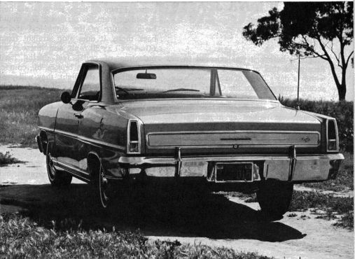 Back View of Car