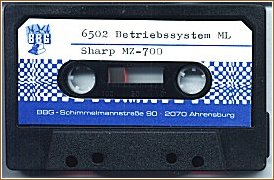 The original tape volume of the 6502 interpreter