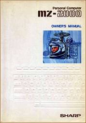 MZ-2000 Owner's Manual