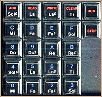 The keyboard of the MZ-40K
