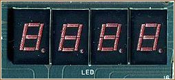 The LEDs of the MZ-40K