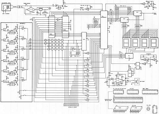 Click to get the schematic diagram of the Sharp MZ-40K