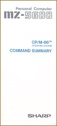 CP/M-86 Command Summary