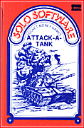 The original cover of the game ATTACK-A-TANK