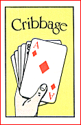 The original cover of the game CRIBBAGE