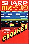 The original cover of the game CROAKER