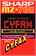 The original cover of CYFAX
