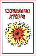 The original cover of EXPLODING ATOMS
