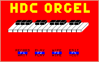 HDC ORGEL screen shot