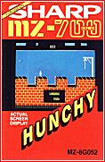The original cover of the game HUNCHY