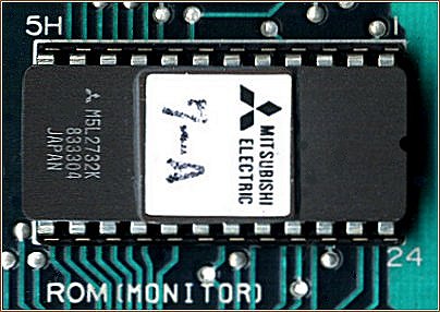 The monitor ROM of the MZ-700
