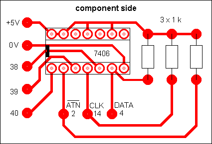 PCB component side
