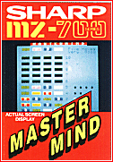 The original cover of the game Mastermind