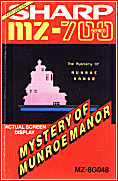 The original cover of MYSTERY OF MUNROE MANOR