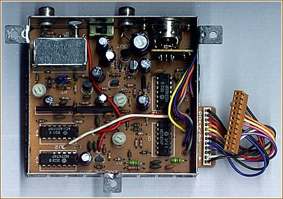 The RF modulator of the MZ-700