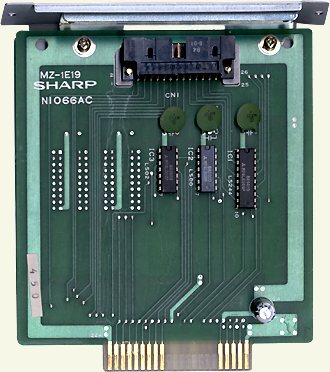 The MZ-800 Quick Disk Interface MZ-1E19