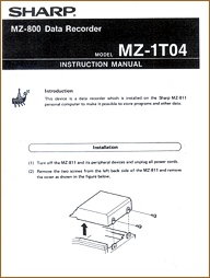 MZ-1T04 Instruction Manual