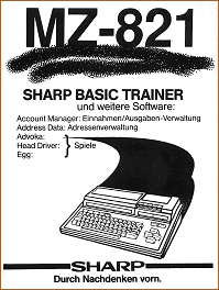 The original package of the S-BASIC tutur ( MZ-800 )