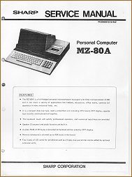 MZ-80A Service Manual