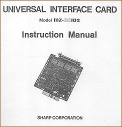 MZ-80IO2 Instruction Manual