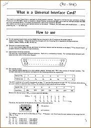 MZ-80B Universal Interface Instruction Manual