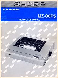MZ-80P5 Instruction Manual