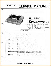 MZ-80P5 Service Manual