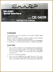 CE-340R Instruction Manual